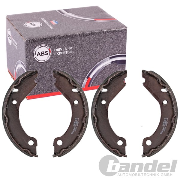A.B.S. Bremsbacken Satz Feststellbremse Ø 160Mm Passend FüR Volvo 240 260 740 76-image