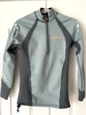Lavacore  Scuba Diving Half Zip Pullover in Gray - Size XS