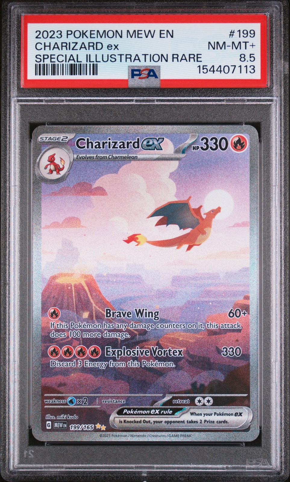Pokemon Charizard+Mew front