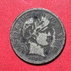 1905O US Barber SILVER Dime "New Orleans" Mint! "LIBERTY" Shows! FINE! Old Coin!