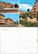 Finow-Eberswalde Piazza dell'Amicizia, Pieck-Straße, Wildparkstraße 1980