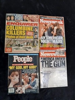 Columbine High Shooting 4 Magazine Lot Kerrang People TIME Columbine Tapes