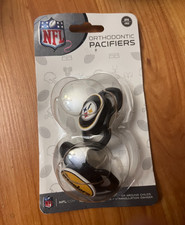 2 Pack Pacifiers NFL Orthodontic Pittsburgh Steelers