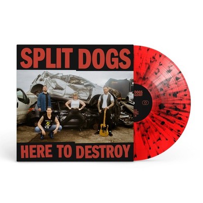 Split Dogs Here to Destroy (Vinyl) 12'' Album Coloured Vinyl (Limited Edition)