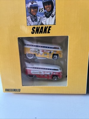 SIGNED Snake and Mongoose Hot Wheels Classics Drag Race Sets (2
