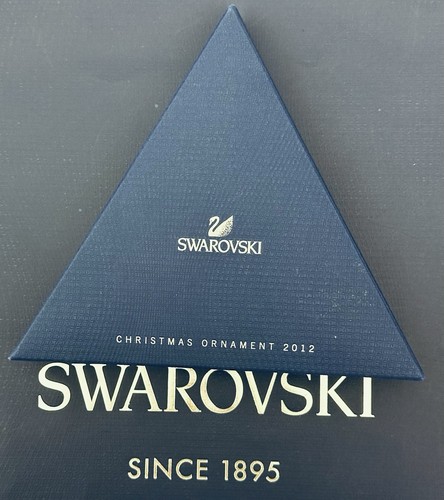 NIB Swarovski Annual Ed. 2012 Snowflake Large Crystal Ornament Damaged #1125019 - Picture 8 of 13