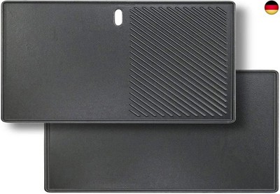 GFTIME 43 x 20,5cm Gusseisen Grillplatte für Enders Boston 3, Enders Monroe Pro 