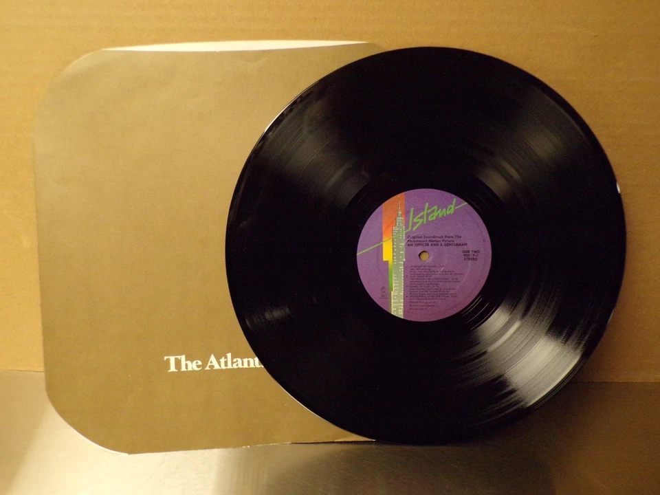 AN OFFICER AND A GENTLEMAN SOUNDTRACK NM) 90017-1 LP VINYL RECORD - Image 3 of 3