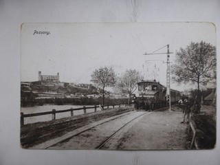 ANTICA CARTOLINA PRESSBURG BRATISLAVA POZSONY ANNO 1917. SLOVACCHIA