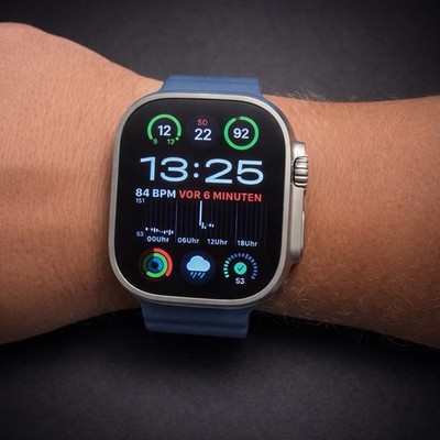 Apple Watch Ultra 3 49mm Titan Cellular 100% Akku OVP + 3 Armbänder TOP Zustand