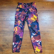 Old Navy Womens S/M? Leggings 25" Athleisure Yoga Pants W/ Pockets