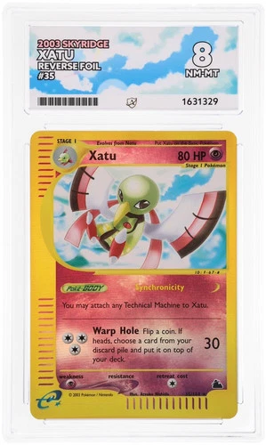 ACE 8 Xatu 35/144 2003 Skyridge Pokemon Reverse Holo