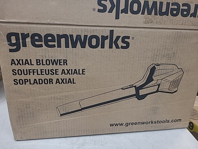 #ad Greenworks 24V 2Ah Power All Axial Battery Powered Blower USB Battery amp; Charger $50.00