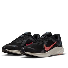 Nike Quest 5 Black Bright Crimson DD0204-005 Men's Running Shoes Multisize