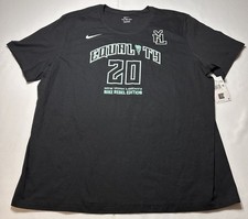 New York Liberty Sabrina Ionescu Nike Shirt Mens 2XL XXL Equality WNBA Black NWT
