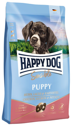 Happy Dog Supreme Young -  Sensible Puppy Lachs & Kartoffel 10kg