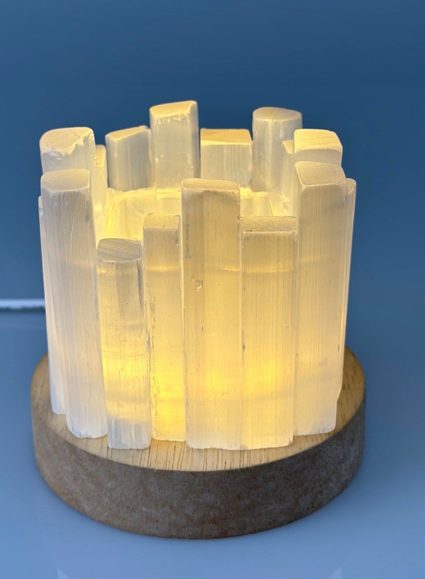 Tealight Large Votive Mineral Witchy Bohemian