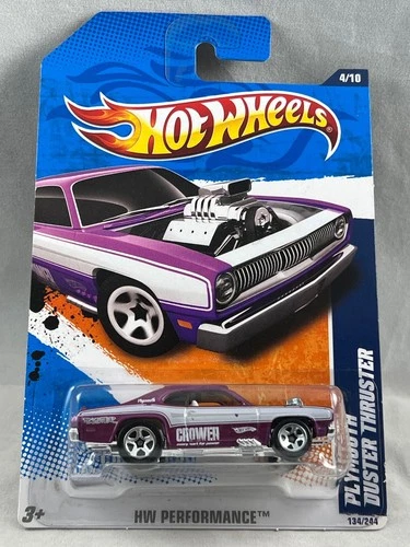 Hot Wheels Plymouth Duster Thruster Purple 2011 HW Performance 4/10 134/244