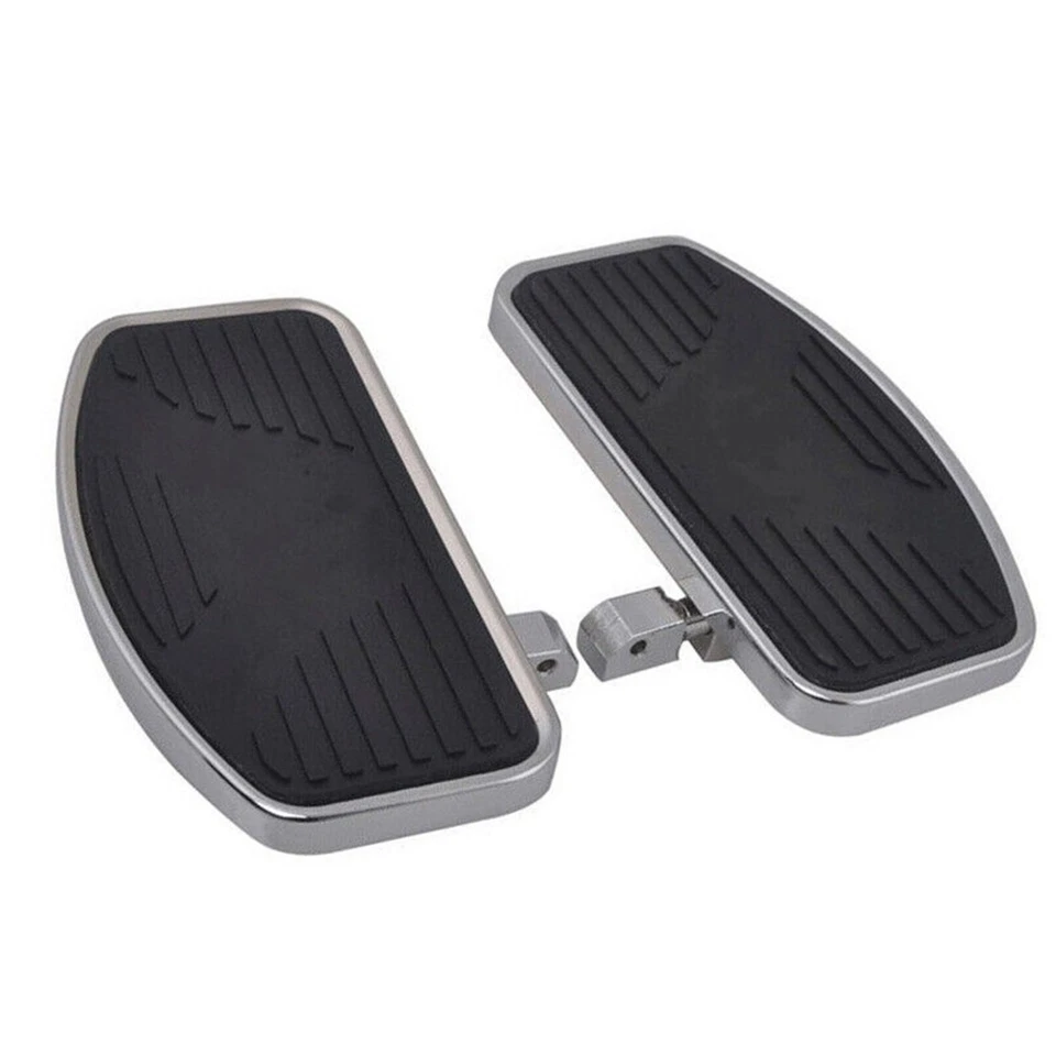 Motorcycle Rider Floorboards Pedal Easy Installed 1 Pair Aluminum Alloy - Image 4 of 4