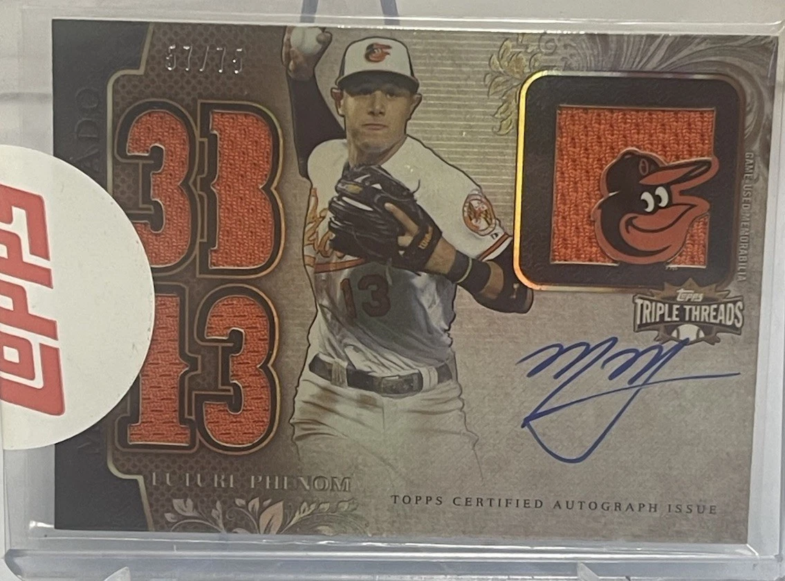 Manny Machado Baseball Short Print Sports Trading Cards