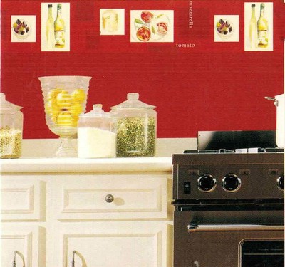 Kitchen Wallpaper Border Italian Modern Kitchen Wall Art Wall
