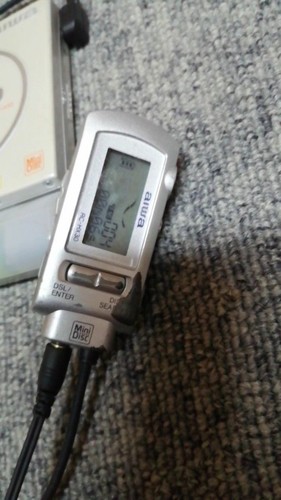 Aiwa MINI DISC player AM-HX50 MDLP Portable MD Player From JP Tested & Working - Picture 10 of 10