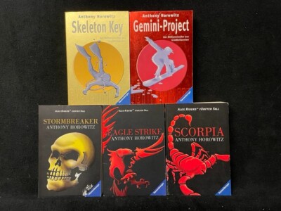 SAMMLUNG PAKET - 7 x ANTHONY HOROWITZ - ALEX RIDER - Skeleton Key, Steel Claw ua