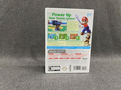 2004 Nintendo Wii - Mario Power Tennis (Nintendo Selects) - Complete w/ Manual - Picture 3 of 6