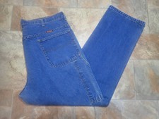 Vintage Big Ben By Wrangler Carpenter Pants Made In USA Work Jeans Size 38x29
