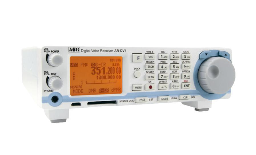 Ricevitore Digitale AOR DV1 - Banda Larga 100 KHz-1300 MHz, Con USB E Scheda SD - Foto 7