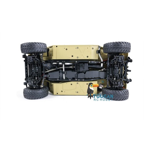 HG 1/10 RC 4x4 U.S. Military Vehicle P408 Racing Car Motor 16CH Radio - Picture 12 of 12