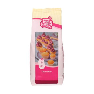 FunCakes Backmischung für Cupcakes 1kg Teigmischung Fertigmischung Kuchen