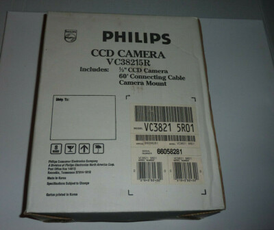 PHILIPS CCD CAMERA  VC38215R  