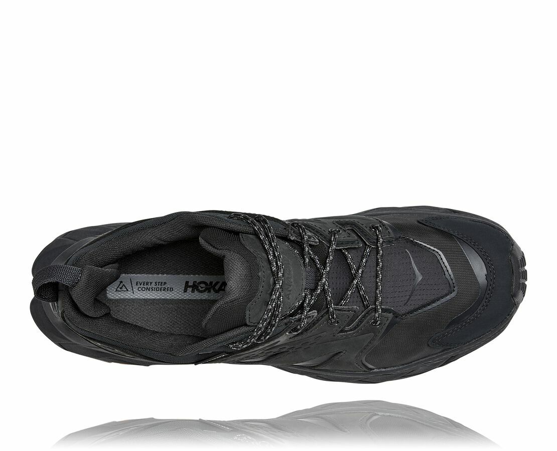 Hoka One One Anacapa Low Gore Tex GTX Shoes Mens 12 D Black Trail Running USA image 7