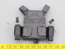 ES 26069S 1/6 Scale Soldier Bulletproof Vest Model for 12'' PMC