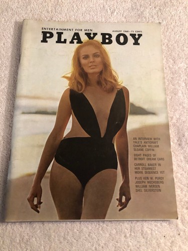 3944 Playboy Adult Magazine August 1968 - 第 1/3 張圖片
