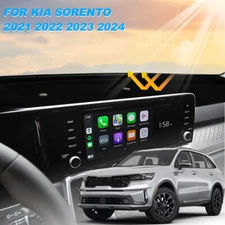 JJMY For Kia Sorento 2021-2024 Car Dashboard Mat Non Slip Dash Cover Sun Protect