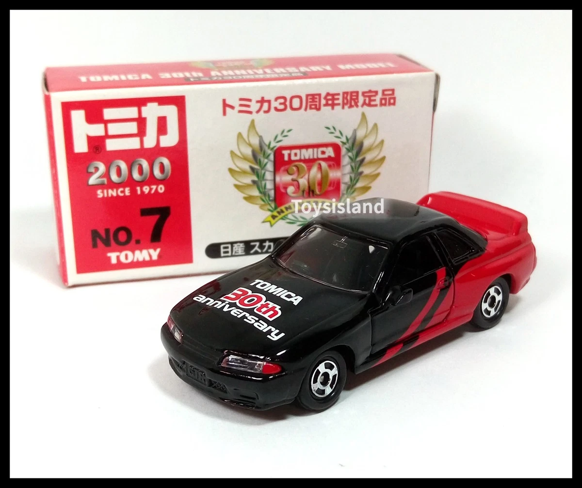 TOMICA 30th ANNIVERSARY #7 NISSAN SKYLINE GT-R R32 1/59 TOMY