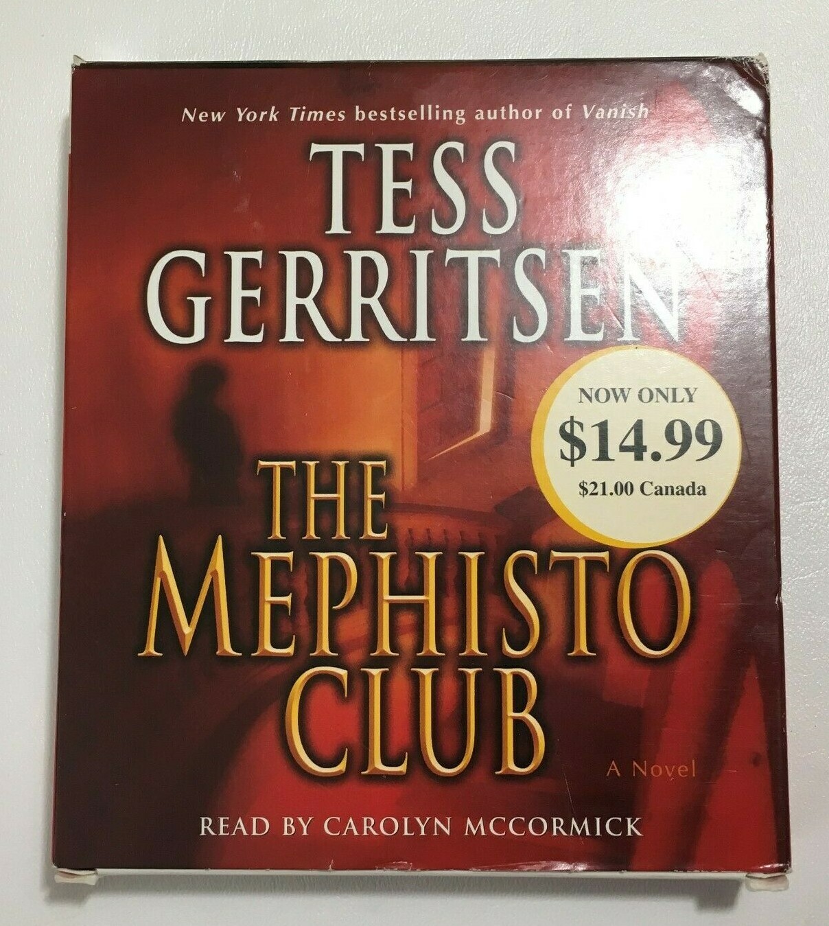 AUDIOBOOK CD, THE MEPHISTO CLUB TESS GERRITSEN ABRIDGED (AB111