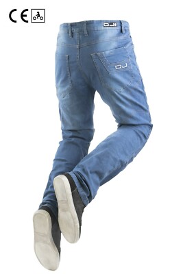 Pantaloni jeans tecnici moto OJ Defender TG 52 rinforzati protezioni  omologati | eBay