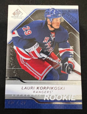 LAURI KORPIKOSKI 2008-09 SP Game Used Edition #139 Rookie Card RC NHL #882/999