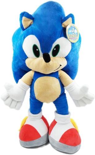 Sonic The Hedgehog  -Peluche Grande con licenza originale, 62 cm XXL Big - Foto 1 di 2