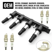 Ignition Coil Pack w/Iridium Spark Plug for 09-11 Chevrolet Aveo Aveo5 1.6 UF620