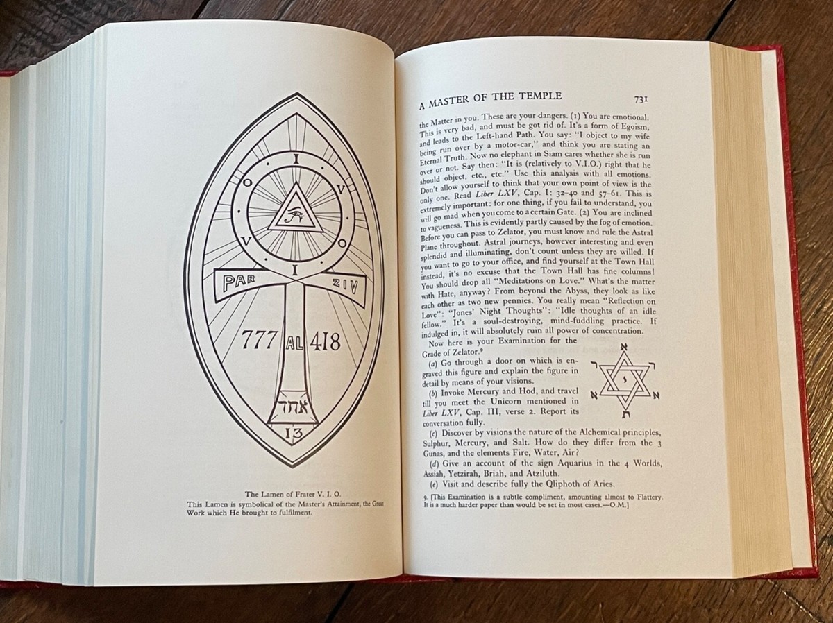 GEMS FROM THE EQUINOX - 1st Ed, 1974 - ALEISTER CROWLEY MAGICK