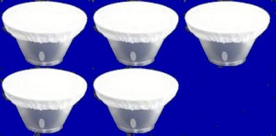 Five 7'' White Diffuser Sock for Elinchrom Reflector Beauty Dish  NEW