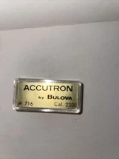 New Old Stock BLUOVA ACCUTRON #716 Cal. 2300 Tuning Fork Assembly IN BOX MR