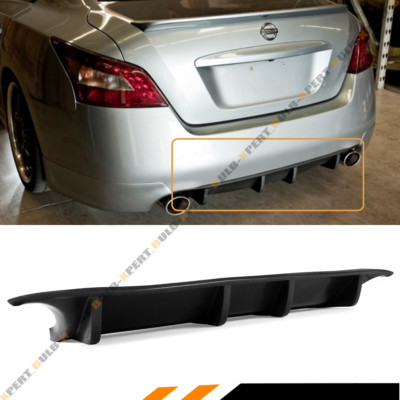 ECOTRIC Rear Bumper Lip Diffuser for 2009 2010 2011 2012 2013 2014