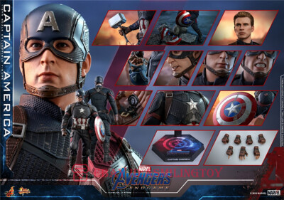 HOT TOYS キャプテン・アメリカ AVENGERS ENDGAME Hot Toys 1:6 Captain America - Avengers: Endgame, Multicoloured