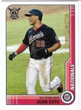 2021 Topps Big League #290 Juan Soto HL Washington Nationals