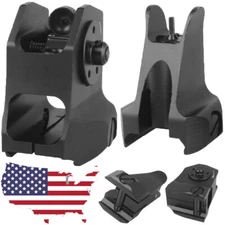 1 Pair Tactical  Iron Sights Fixed Front RearSet for DD Rapid Backup Hunting USA